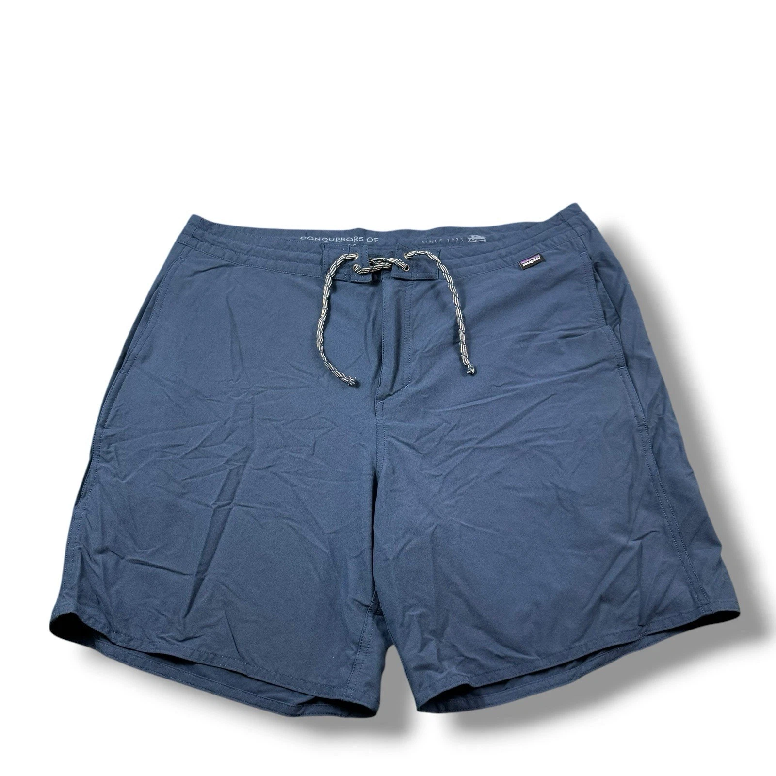 Patagonia Wavefarer Hybrid Walk Shorts 19” Navy Blue Outdoors Mens Size 36 EUC
