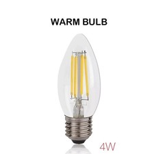 Warm White E27 Bulb for Tiffany Style Table Lamp Bedside Desk Light