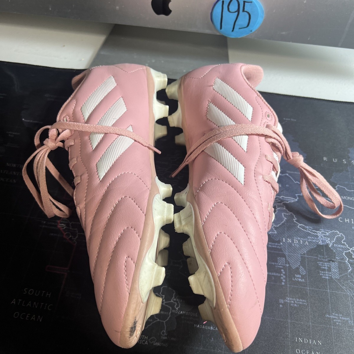 Adidas Goletto VIII FG J Men\'s Size 13  Pink Soccer Cleats GW6164 Adidas Mens Goletto VIII GW6164 Pink Soccer Cleats Shoes  main image 4