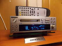 ONKYO MD-105FX Good operation and condition with remote control