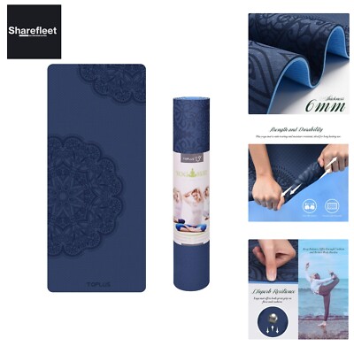 TOPLUS Gymnastics Mat, Yoga Mat Yoga Mat Padded & Non Slip for Fitness...