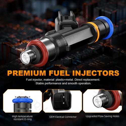 Set of 4 fuel injector 0280158103 For 2004-2013 Mazda 3 2.0L I4 0280158287 - Picture 3 of 10