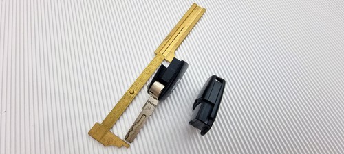 Originale VW Skoda Huf 2 pulsanti chiave radio 1J0959753A chiave profilo n.: HAA - Foto 11 di 13