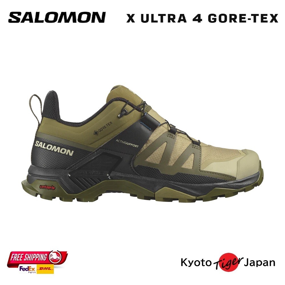 SALOMON X ULTRA 4 GORE-TEX (verde pizarra) L47452900026 [para hombre] Trail-running S/F