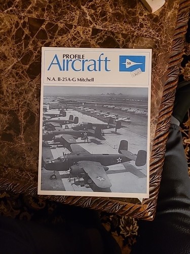 Profilflugzeug 59 - N.A. B-25A-G Mitchell Bomber 2. Weltkrieg USAF RAF