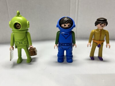 Playmobil Scooby Doo Vilians, Captain Cutler, Spooky Space Kook, Indian Doctor