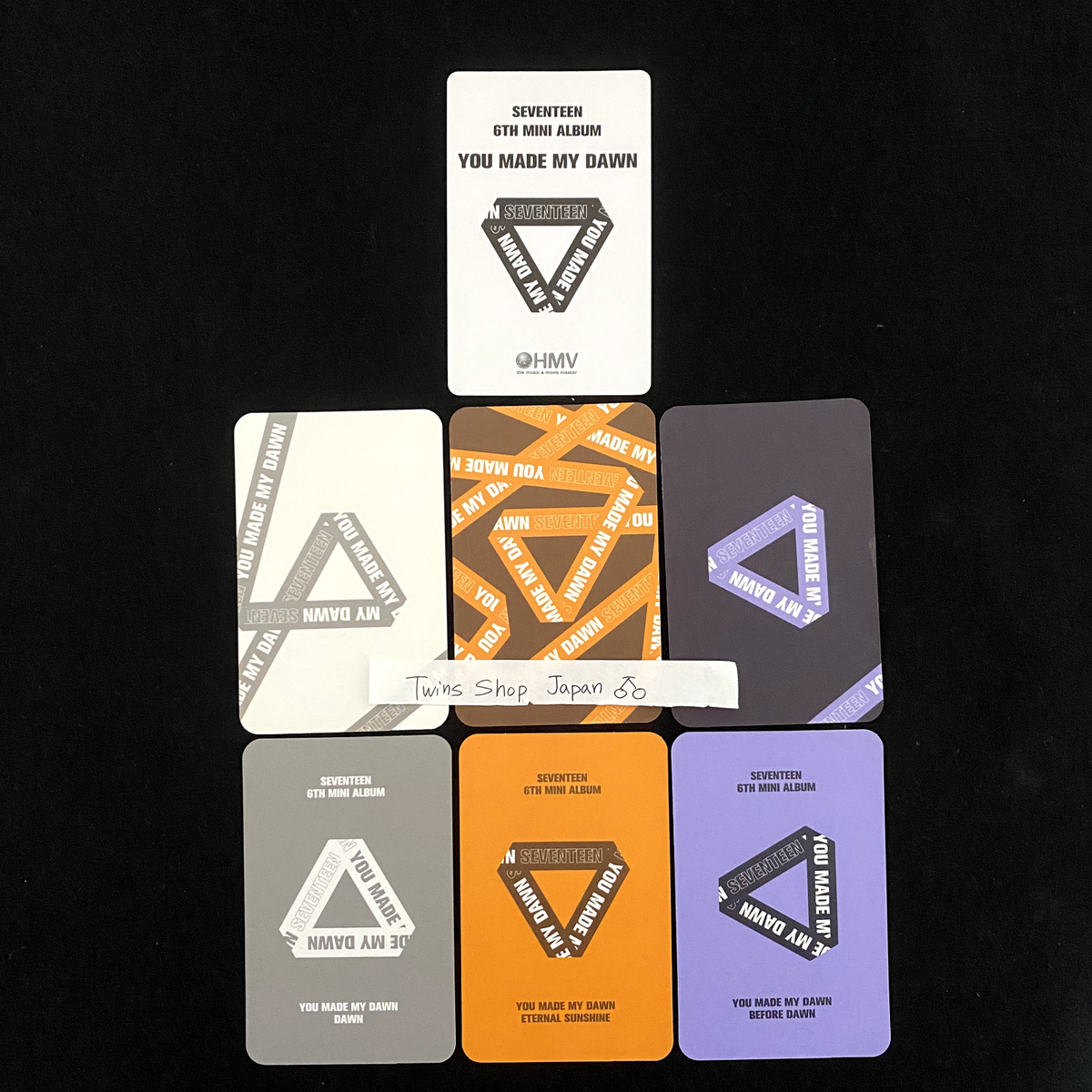 SEVENTEEN 6th mini album you made my dawn Joshua complete
