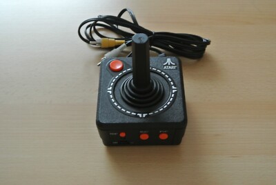 ATARI 2600 Game Controller Joystick Red Button Original Style TV Games ...