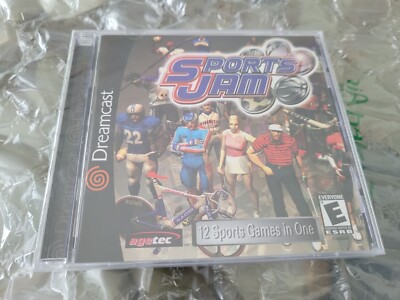 Sports Jam Sega Dreamcast NTSC USA Exclusive Brand New Factory Sealed