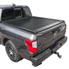 SYNETICUSA MB Retractable Tonneau Hard Cover for Titan 2007-202 5.6ft Truck Bed