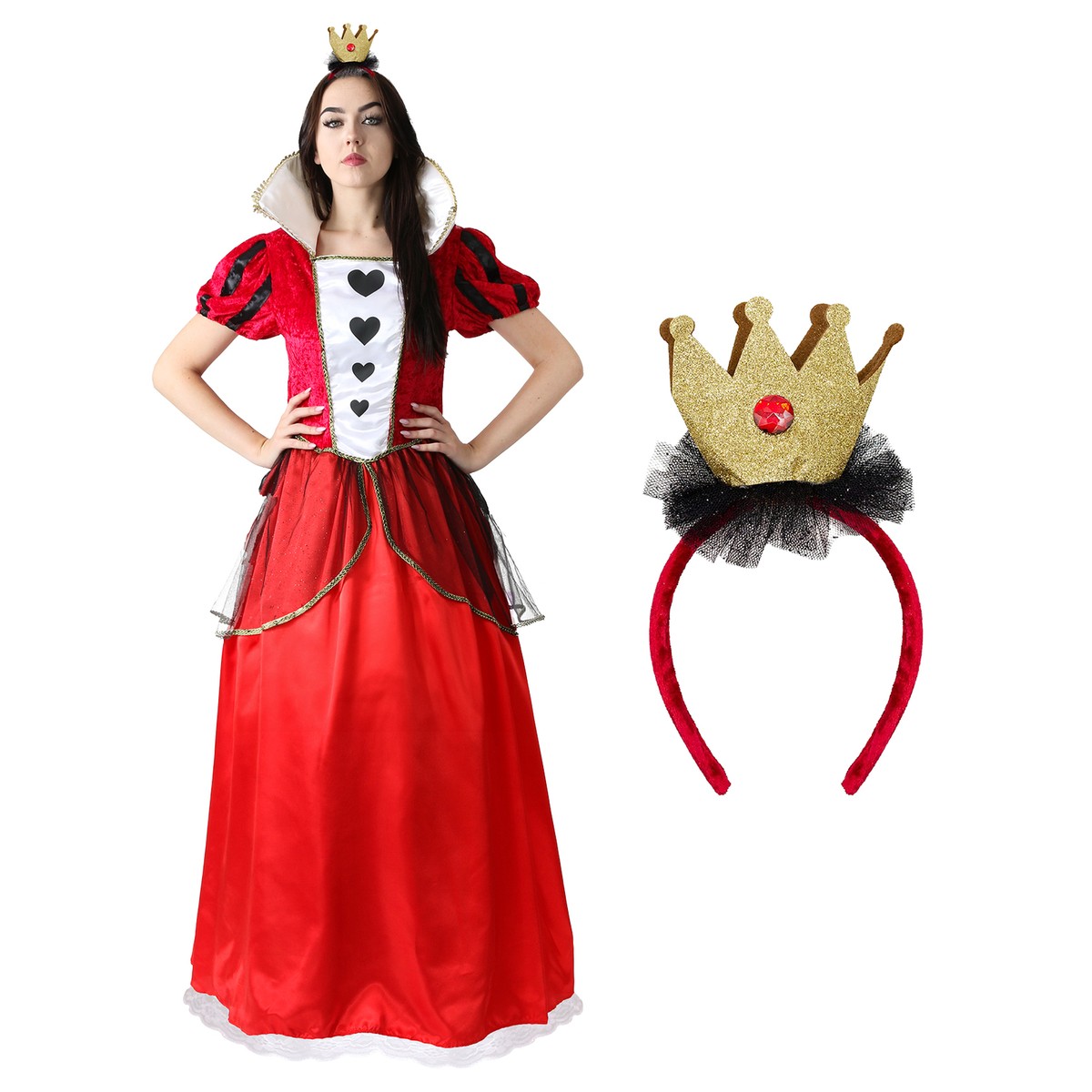 queen of hearts formal dress Plus Size Vintage 60's Queen of Hearts Two Tone Burgundy & Black Satin Party Dress 22 (EU24)