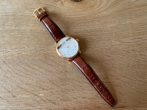 Orologio IWC F. A.Jones Portugieser Wrist Watch - Limited Ed Pink Gold - - Foto 9 di 16