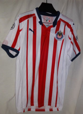 Club Deportivo Guadalajara Jersey Mens Large L Red White S.A. De C.V.