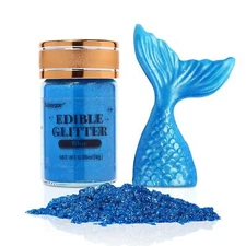 Shimmering Edible Glitter for Drinks, Cocktails, Cupcakes and More Food Grade 8g