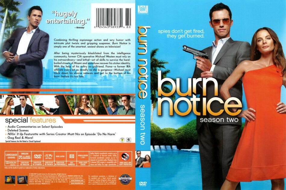 Amazon.com: Burn Notice: Season 2 [Blu-ray] : Jeffrey