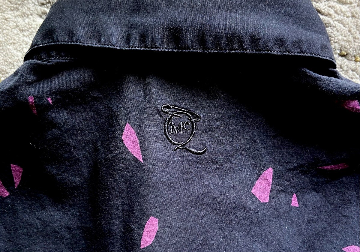 McQ⚡ALEXANDER McQUEEN Swallow bird slim fit button front shirt