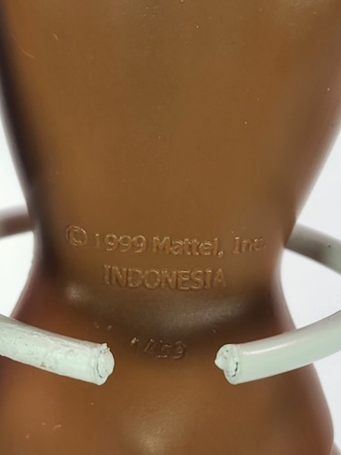 Barbie Christie Brown Eyes African American 1990 Head 1999 Body Mattel Doll Only - Picture 8 of 18