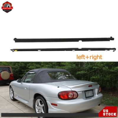 Genuine Mazda Miata MX-5 NA NB Door Glass Weatherstrip Seals – Left & Right Set