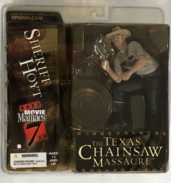 Movie Maniacs Series7 Sheriff Hoyt Action Figure by The Texas Chainsaw Massacre for sale online