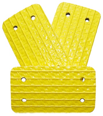 Igloo Cooler Replacement Hinges, (Set of 3) - Unbreakable, Repurposed Fire Hose
