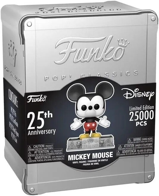 Funko Pop  Mickey Mouse 25 Anniversary 25000pcs Mondo, Disney Limited Edition.