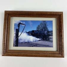 Oak Wood Frame - Railroad Train Photo (Southern Pacific No.1269/S-12 Class) 6x8