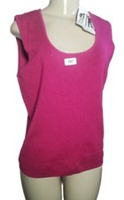 White Stag Sleeveless Sweater Vest Knit Pink ...