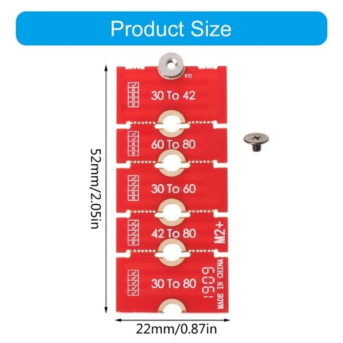 M2 M2PLUS NGFF NVME M.2 Extended Transfer 2230, 2242, 2260, 2280 Aircraft M2 M.2 - Afbeelding 8 van 11