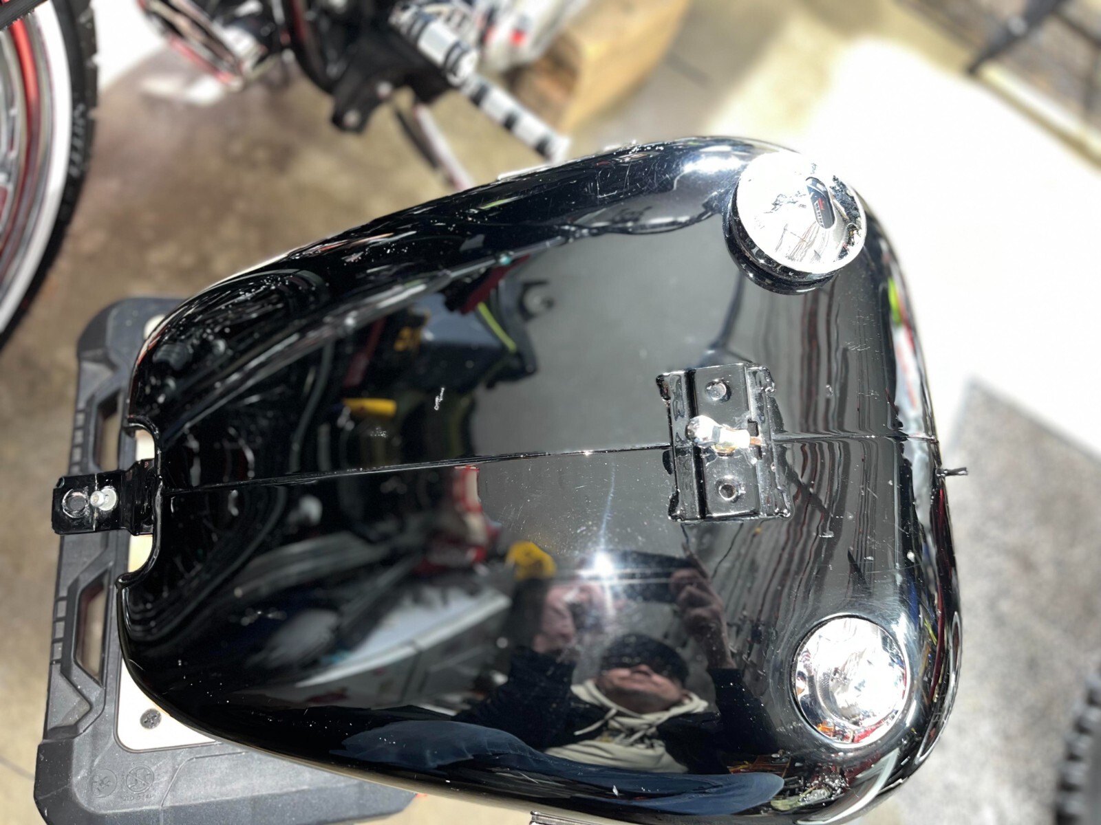 2000's Harley davidson 100th anniversary gas tank eBay