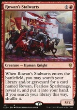 Magic the Gathering MTG Rowan's Stalwarts (307) Throne of Eldraine   NM