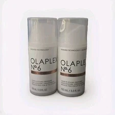Olaplex No 6 Bond Smoother Leave-In Styling Treatment  - 3.3 oz (2-Packs)