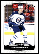 2022-23 O-Pee-Chee #450 Logan Stanley Winnipeg Jets Hockey Card