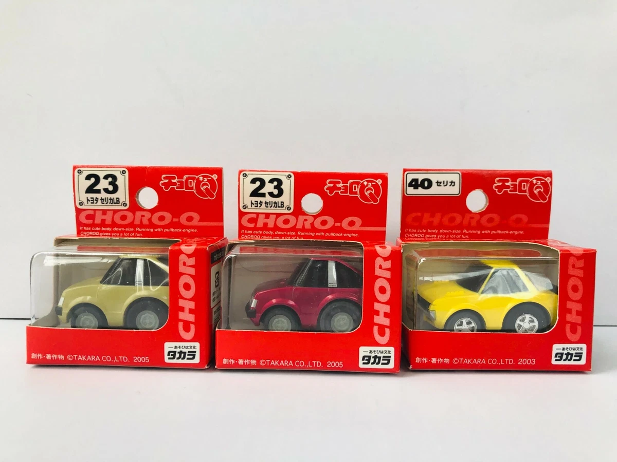 Takara Choro Q #23 TOYOTA CELICA Lift Back #40 Celica Lot of 3