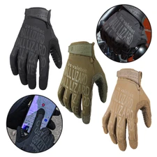 Tactical Shooting Gloves for Men with Touchscreen Compatibility Non-slip Gloves