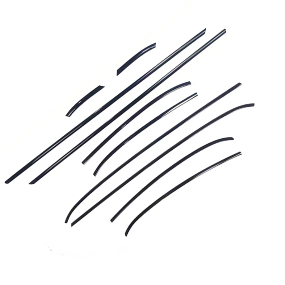 Sello de moldura de ventana cromado negro para Mini Cooper R56 2 puertas 2007-2013 Foto 3 de 4