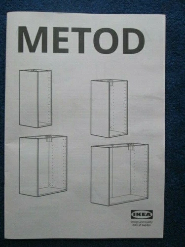 Ikea System Metod  AA-2236396-3  Aufbauanleitung für Küchenschrank