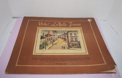 Voila La Belle France J Anthony Buzzelli Portfolio 6 Paris 1953 Art Prints 