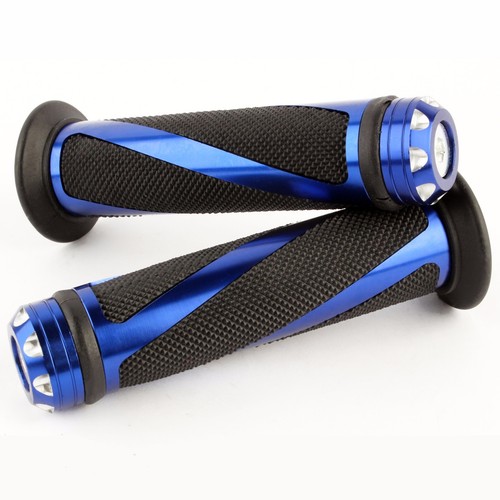 MOTORCYCLE 7/8" HAND GRIPS HANDLE BAR GEL FOR YAMAHA HONDA SUZUKI KAWASAKI - Picture 5 of 11