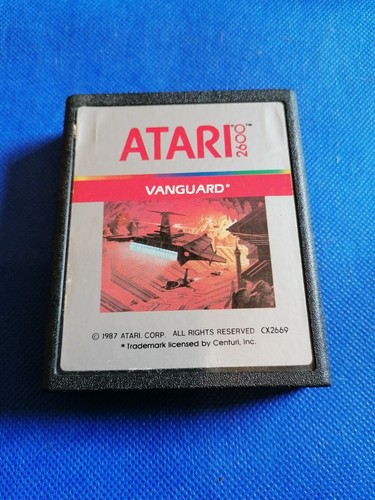 Jeu Vintage Atari 2600 Vanguard Cartouche Seule