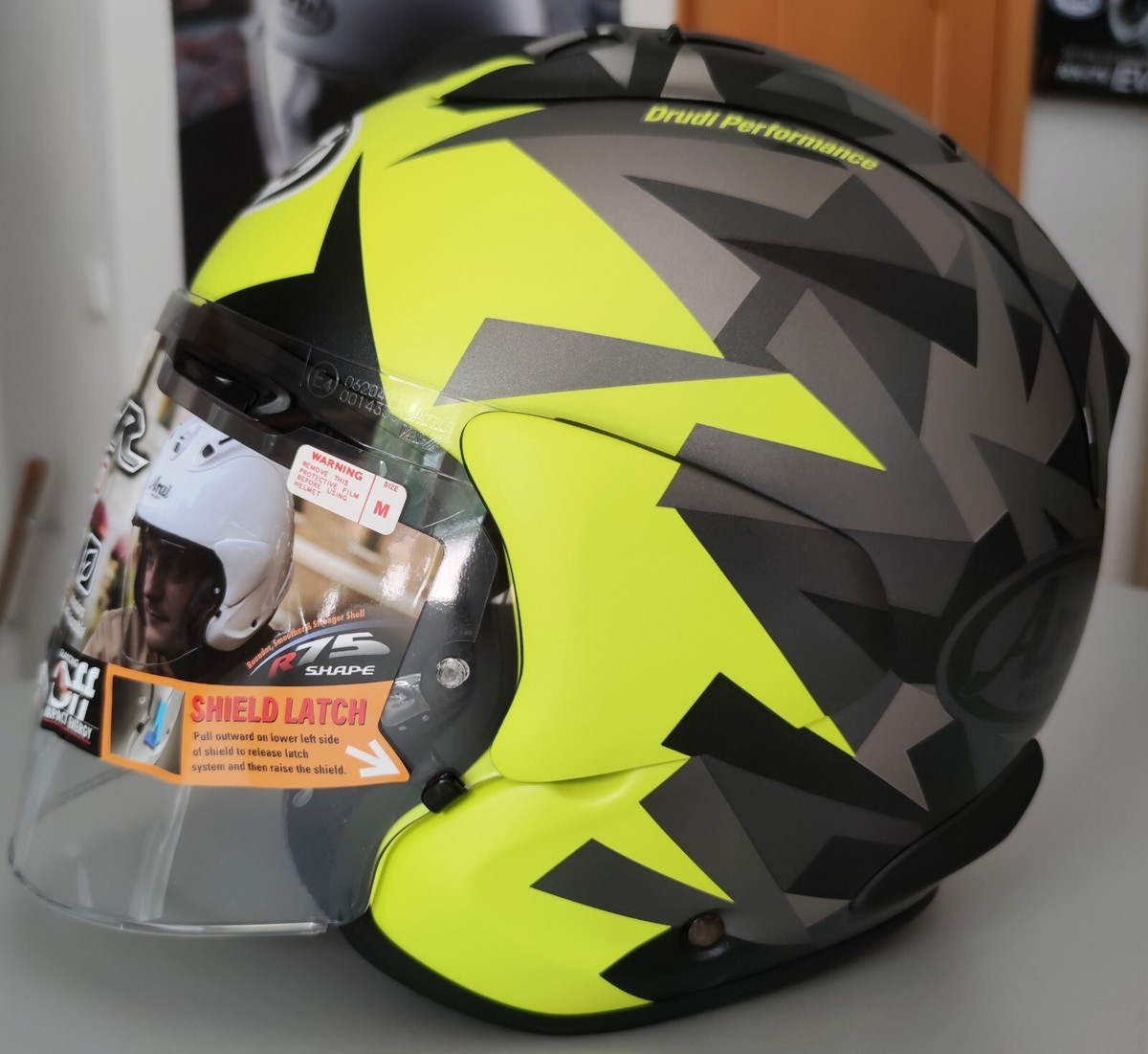 NEW Arai SZ-R EVO Mimesis Yellow size M | eBay