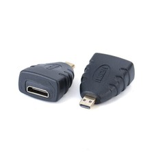 1  Micro HDMI Male to Mini HDMI Female Adapter Converter Connector Fr HDTV 1080P