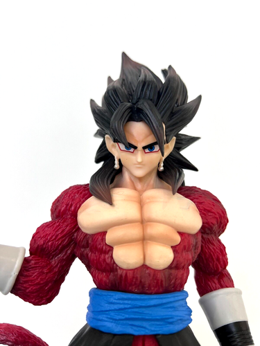 Dragon Ball Z Goku Super Saiyan 4 Vegeta Anime Manga Figure Model Statue New - Picture 5 of 7