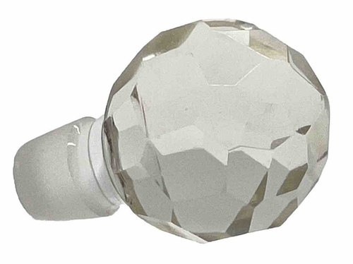 Perfume Bottle with Sterling Silver on the Top - Marked - Made in England 1980 - Picture 6 of 9