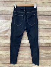 Banana Republic Premium Denim Womens High-Rise Skinny Jeans Dark Wash Petite 26
