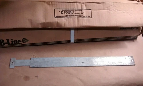 50, B-Line B312-12HDG Retaining Strap 15" L, B303-B309 & B321 Series Beam Clamp