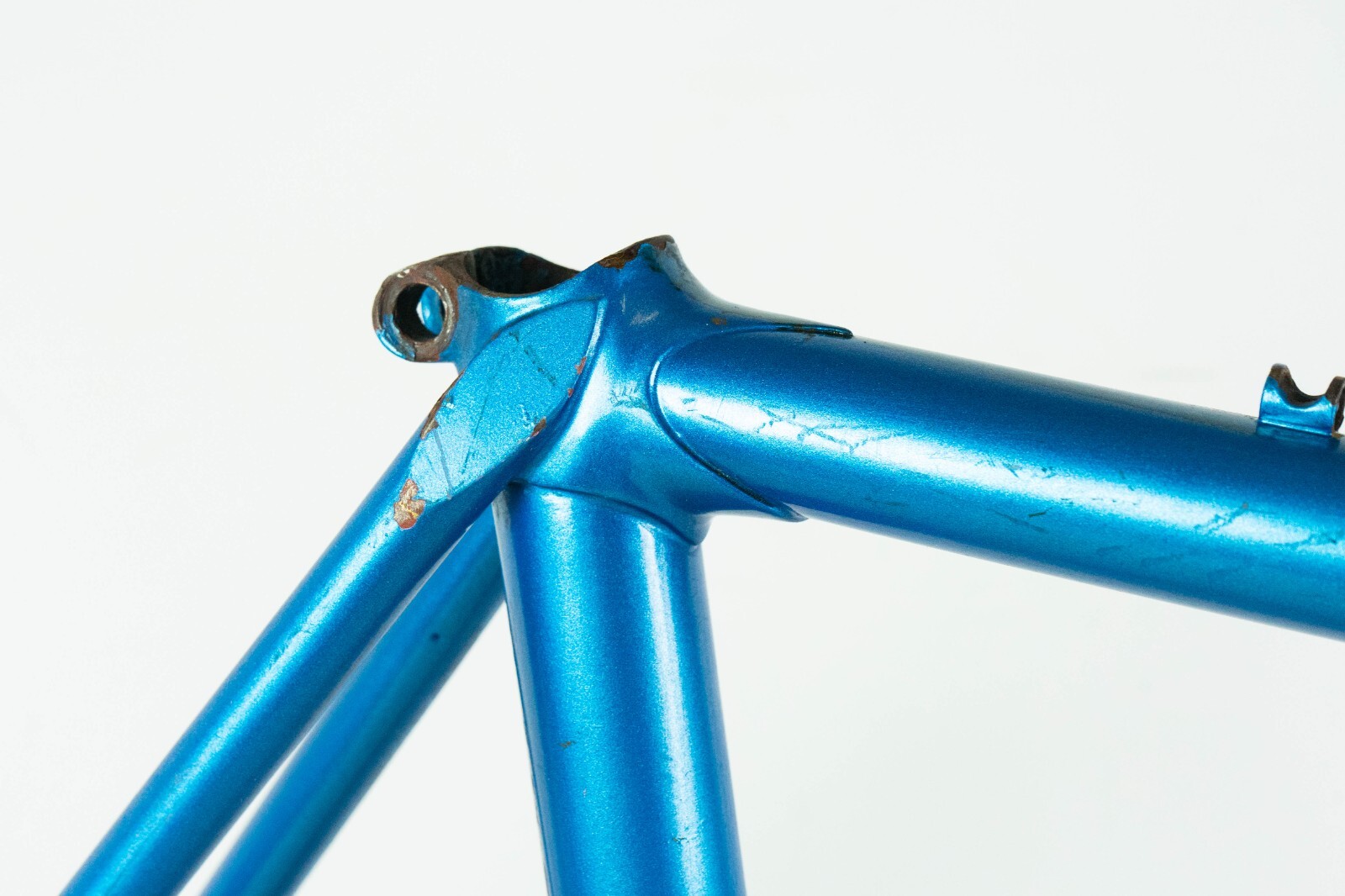 volta-vintage-frame-set-55-56-steel-road-bike-campagnolo-blue-old