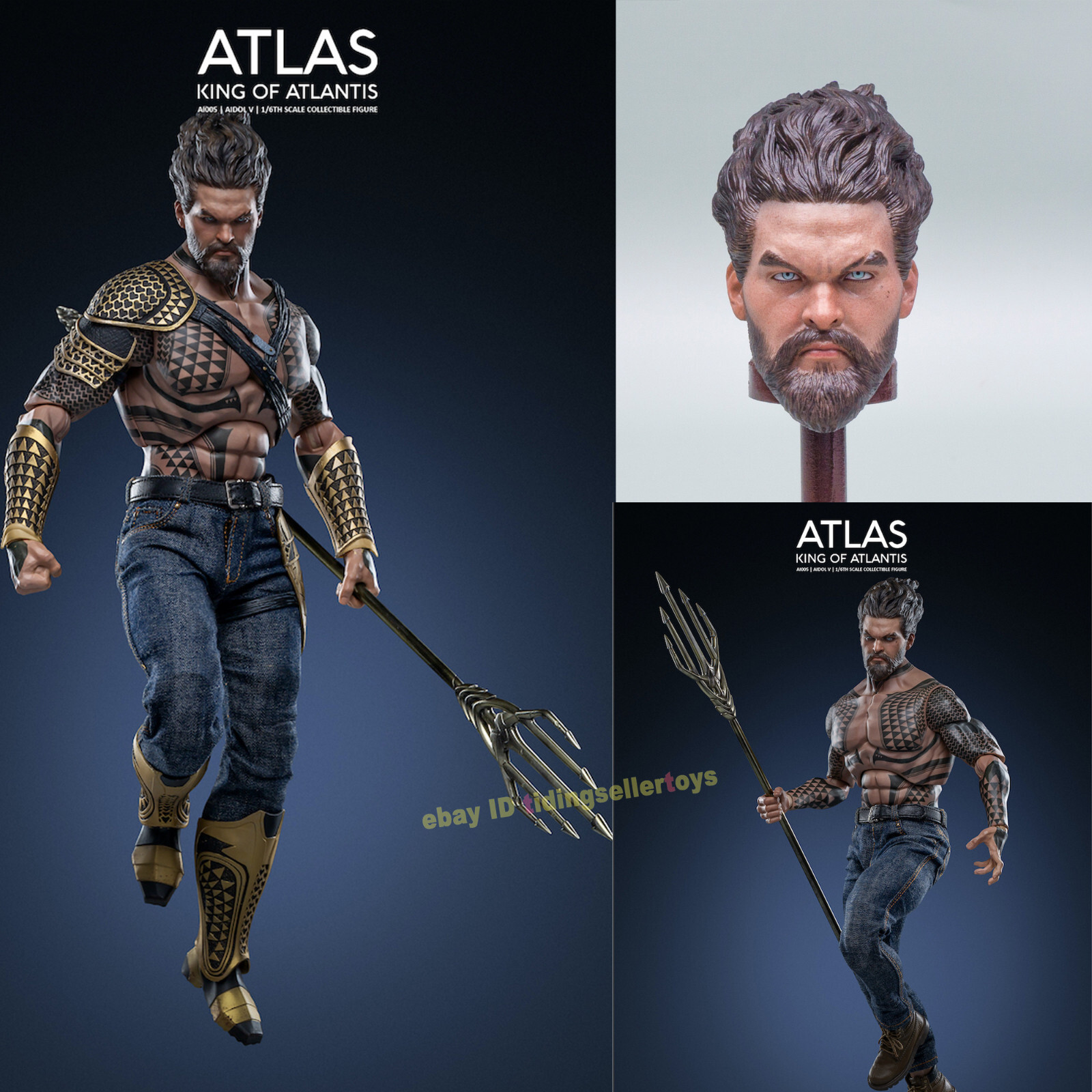 Art Figures Aquaman Arthur Curry 1/6 Action Figure AI-005 IN STOCK