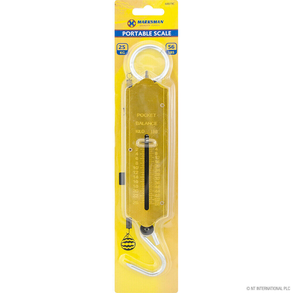 25KG GOLD PORTABLE HOME WEIGHING SCALE SUITCASE BAGGAGE LUGGAGE