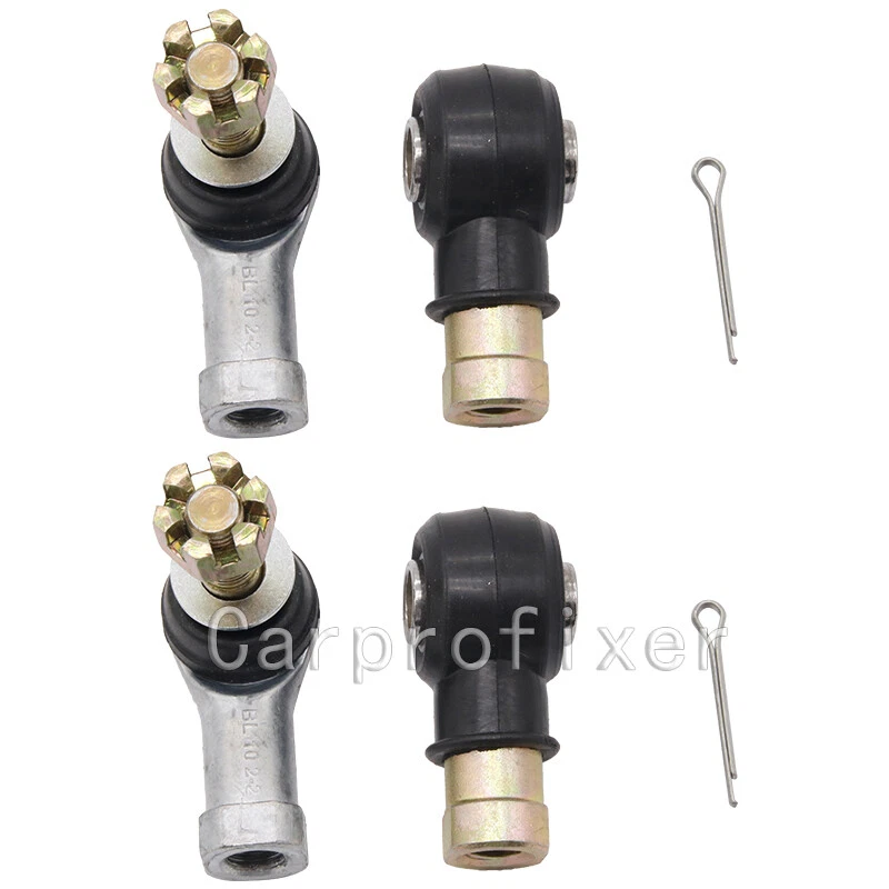 2x Kit de extremo de varilla de amarre PARA Polaris Trail Boss 350L Xplorer 300 Sportsman 400 4X4 ATV Foto 4 de 4