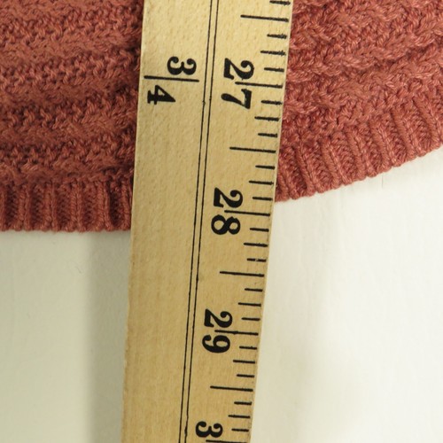 New York & Company Sweater Womens Small Mauve 3/4 Sleeve Round Neck Pullover - Picture 5 of 9